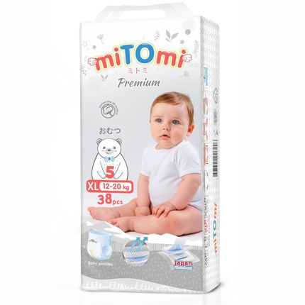 miTOmi Premium Трусики XL (12-20кг) 38шт.