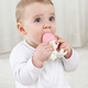 Mombella  Прорезыватель Осьминог, силиконовый, розовый  8152