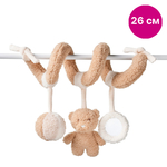 Nattou 856263 Игрушка мягкая Toy spiral TEDDY