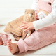 Nattou 856119 Игрушка мягкая Doudou TEDDY Носорог