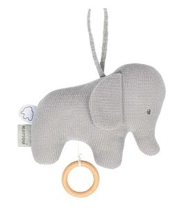 Игрушка мягкая Nattou Musical Soft toy Tembo tricot Слоник 21 см музыкальная 929042