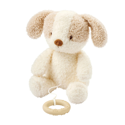Nattou  Игрушка мягкая Musical Soft toy TEDDY Собачка музыкальная 856362