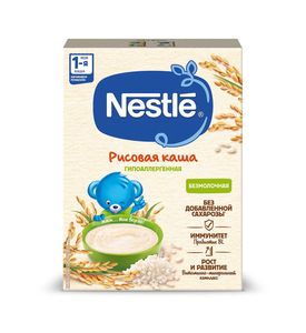 Nestle Безмолочная рисовая каша гипоаллергенная, 200гр