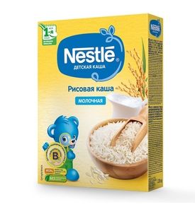 Nestle® Молочная рисовая каша, 220гр