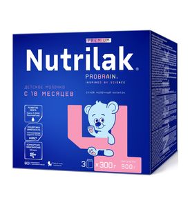 Nutrilak Premium 4 Смесь молочная 900г с 18 месяцев