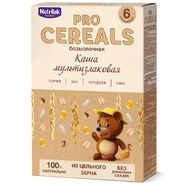 Каша безмолочная Nutrilak Premium Procereals мультизлаковая 200г с 6месяцев