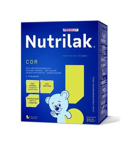 Смесь сухая Nutrilak Premium Соя, 350гр