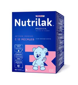 Nutrilak Premium 3 Молочная смесь с 12 месяцев, 600г