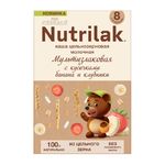 Каша мультизлак Nutrilak Premium c бананом и клубникой PROCEREALS каша мол.цельнозерн.200 г.