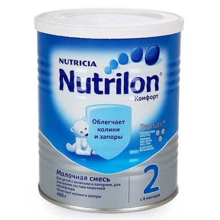 Смесь сухая молочная Nutrilon Комфорт 2, 400гр