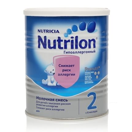 Сухая молочная смесь "Nutrilon гипоаллергенный 2" 800гр