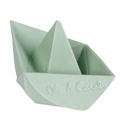 Oli&Carol ORIGAMI BOAT MINT, прорезыватель для зубов