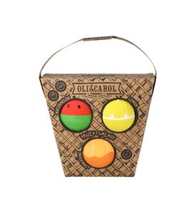 Oli&Carol Fruit Salad Baby Sensory Balls, набор тактильных мини-мячиков «Фруктовый салат»