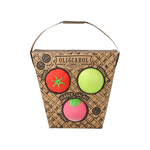 Oli&Carol Veggie Salad Baby Sensory Balls, набор тактильных мини-мячиков «Овощной салат»