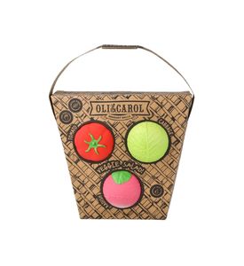 Oli&Carol Veggie Salad Baby Sensory Balls, набор тактильных мини-мячиков «Овощной салат»