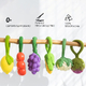 Oli&Carol CABBAGE RATTLE TOY, погремушка