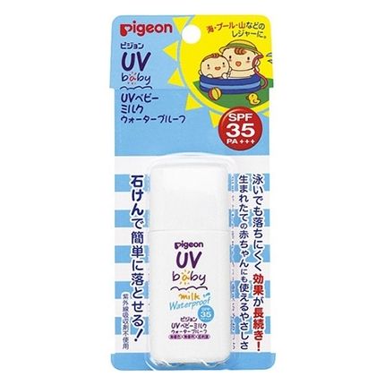 PIGEON Молочко для лица и тела UV SPF35+, 0+  30г