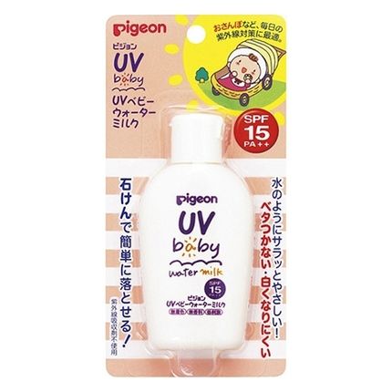 PIGEON Молочко для лица и тела UV SPF15+, 0+  60г