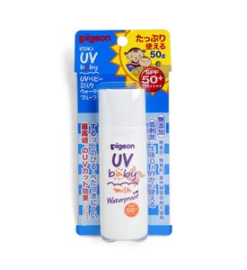 PIGEON Молочко для лица и тела UV SPF50 возраст 0+ 50 гр.