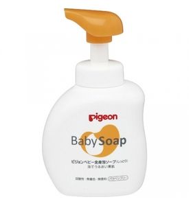 PIGEON Мыло-пенка "Baby foam Soap" с гиалуроновой кислотой и керамидами  0+  500мл