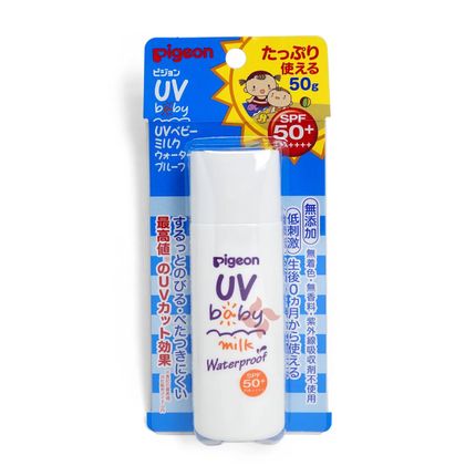 PIGEON Молочко для лица и тела UV SPF50 возраст 0+ 50 гр.