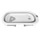 PITUSO FG1177-Grey Детская ванна складная встроенный термометр Серый 75*46.5*20 см