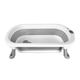 PITUSO FG1177-Grey Детская ванна складная встроенный термометр Серый 75*46.5*20 см
