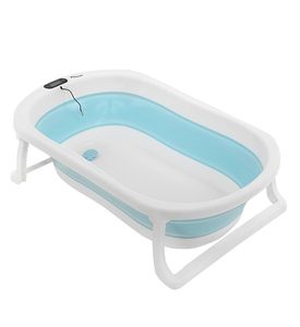 PITUSO FG1163-Blue Детская ванна складная встроенный термометр Голубой 75,5*46*21 см