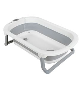 PITUSO FG1177-Grey Детская ванна складная встроенный термометр Серый 75*46.5*20 см