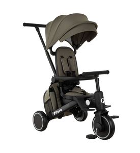 PITUSO Велосипед трехколесный Leve Pro с сумкой, Khaki