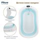 PITUSO FG1163-Blue Детская ванна складная встроенный термометр Голубой 75,5*46*21 см