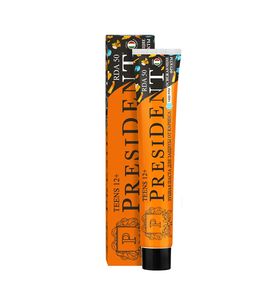 PRESIDENT Зубная паста для детей 12+, Fresh tropic с фтором 70г