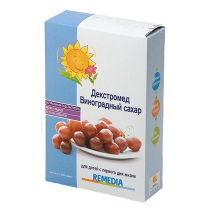 Виноградный сахар Remedia Декстромед, 500гр