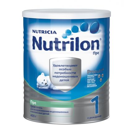 Смесь сухая молочная Nutrilon ПРЕ 1, 400гр