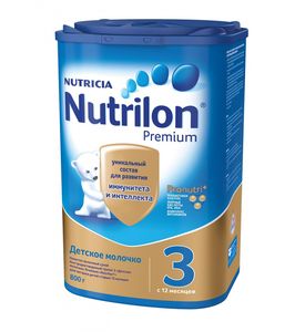 Детское молочко Nutrilon Junior 3 Premium, 800гр