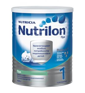 Смесь сухая молочная Nutrilon ПРЕ 1, 400гр
