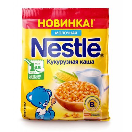 Nestle® Молочная кукурузная каша, 200гр