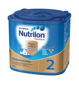Смесь сухая молочная Nutrilon 2 Premium, 400гр