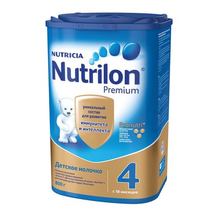 Детское молочко Nutrilon Junior 4 Premium, 800гр