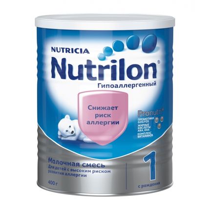 Сухая молочная смесь Nutrilon Гипоаллергенный 1, 400гр