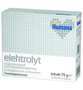 Гипоосмолярное средство Humana Электролит фенхель, 75гр