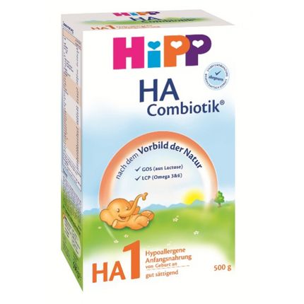 Hipp 1 Combiotic Сухая гипоаллергенная адаптированная молочная смесь (500гр)