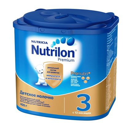 Детское молочко Nutrilon Junior 3 Premium, 400гр