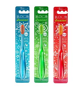 Зубная щетка РОКС Junior мягкая 6-12лет