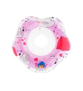 Roxy kids Круг для купания новорожденных Flipper Лебединое озеро (розовый)