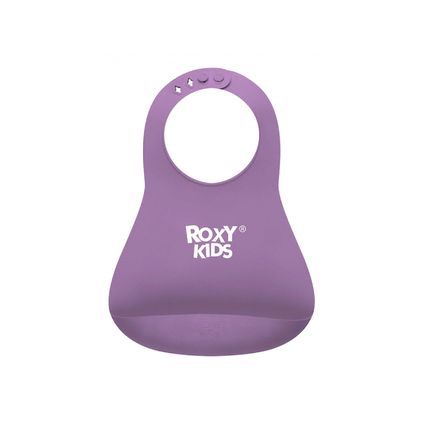 ROXY-KIDS Нагрудник мягкий, фиолетовый