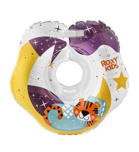 Roxy Kids Надувной круг на шею для купания малышей Tiger Moon