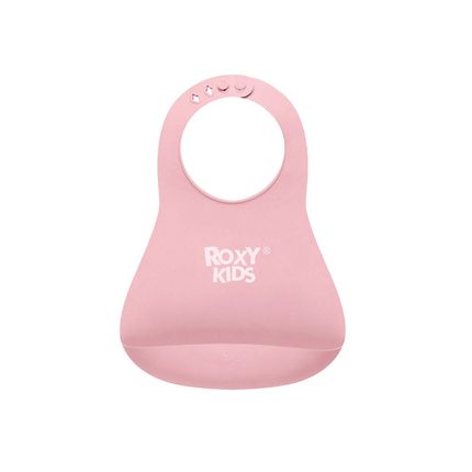 ROXY-KIDS Нагрудник мягкий, розовый RB-402P