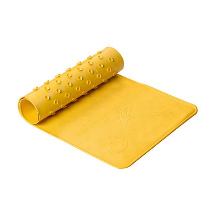 ROXY-KIDS Антискользящий резиновый коврик для ванны жёлтый