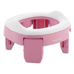 Roxy-Kids Дорожный горшок HandyPotty в фирменной сумке. Цвет розовый